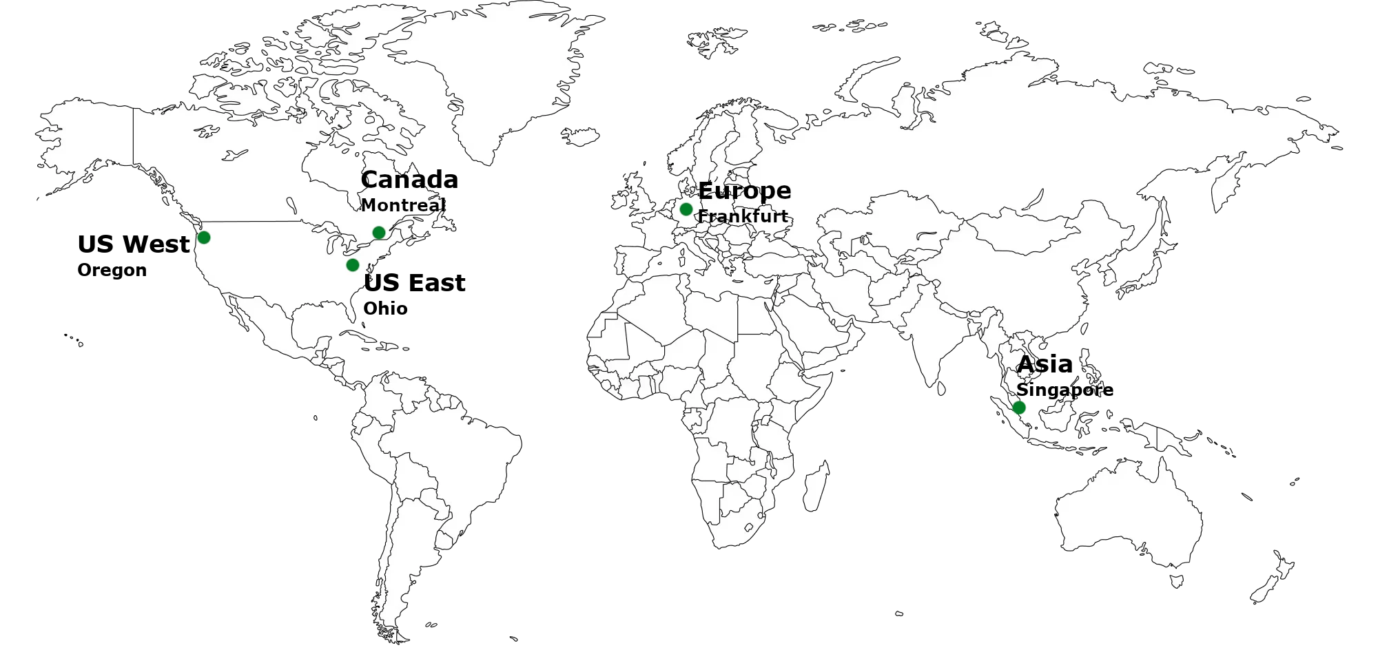 Data Center Map